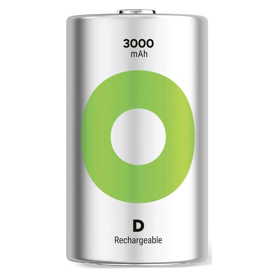 GP Batteries Recharable batteries others (2 Stk., D, 3000 mAh) (GPRCK300D143C2)