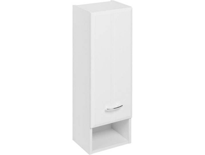 Held Hängeschrank Held Möbel Rallye, Weiß, Kunststoff, 1 Fächer, 25x71x20 cm, Made in Germany, Badezimmer, Badmöbelsets & Badmöbelserien, Badmöbelserien