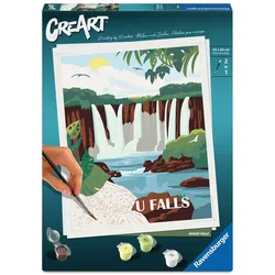 Ravensburger CreArt Adults Trend - Iguazu Wasserfälle
