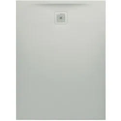LAUFEN Pro Duschwanne H2109580770001 Marbond Ablauf kurze Seite hellgrau