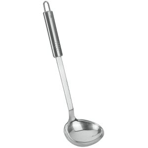 Metaltex Schöpflöffel Imperial, 233201, Edelstahl, 32cm, Ø 8,8cm, spülmaschinengeeignet, silber