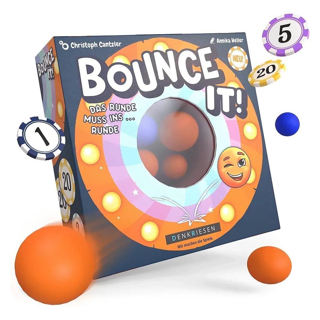 Denkriesen Bounce it! - Das Runde muss ins Runde (Deutsch, 2 - 6 Spieler) (BI4001)