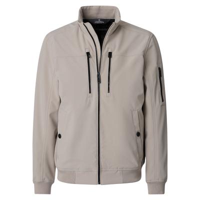 Blouson CASAMODA "CASAMODA Softshell Blouson uni", Herren, Gr. 3XL, beige, 92% Polyester, 8% Elasthan, Jacken Blouson