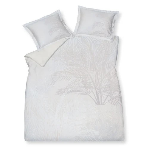 Vandyck dekbedovertrek Flower Pattern cream tan