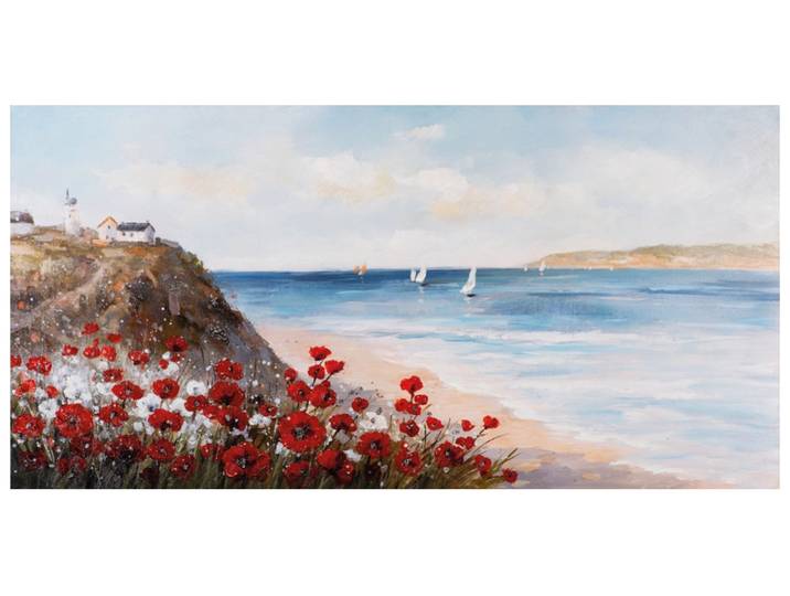 Gemälde Mohn am Meer image LAND