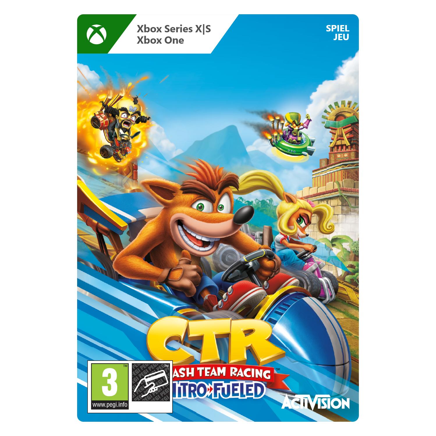 Microsoft Xbox Crash Team Racing Nitro-Fueled: Digital Standard Edition Download Code (Xbox One S, Xbox One X, Xbox Series S, Xbox Series X) (G7Q-00262)