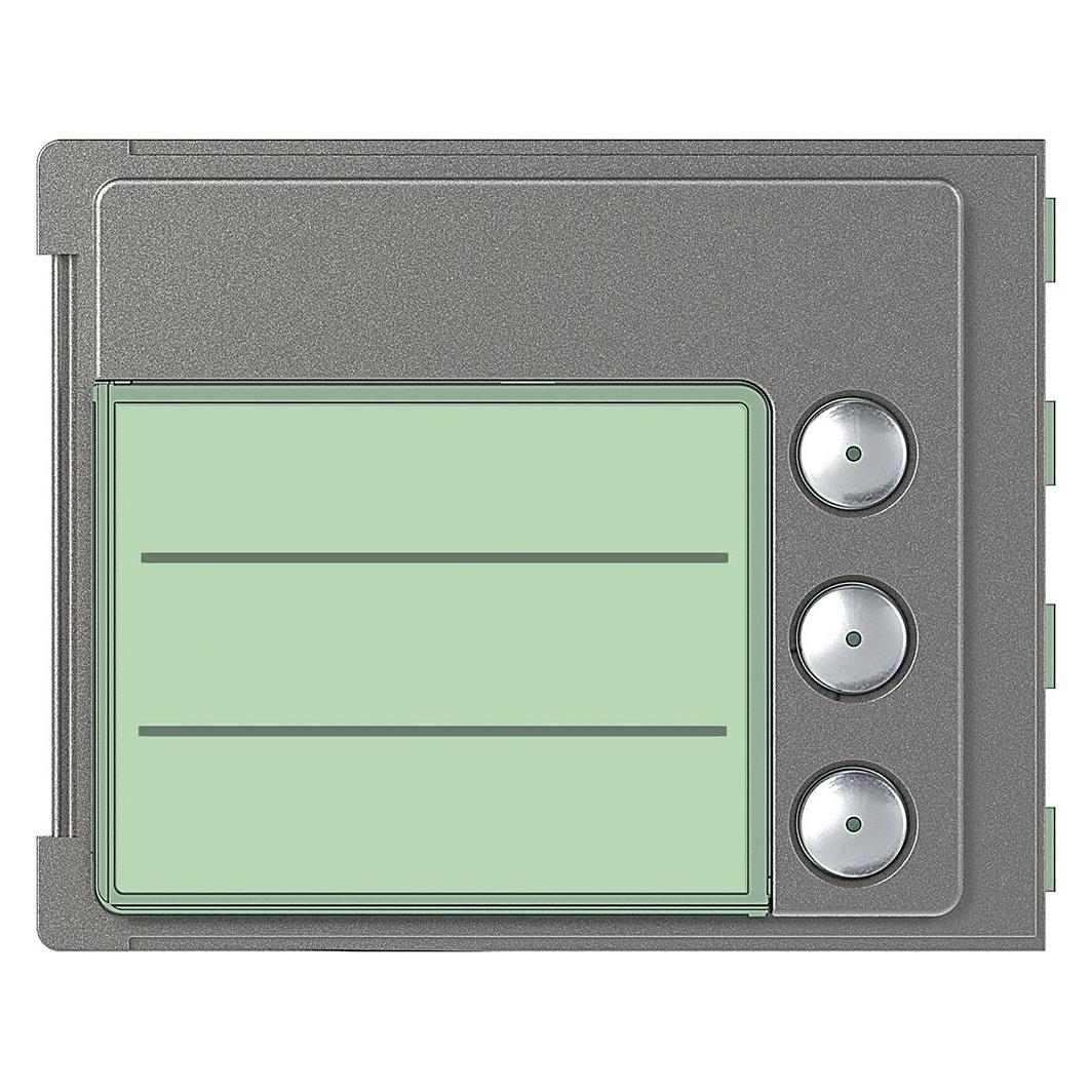Bticino Frontblende Ruftastmodul 3Rt Robur (352035)