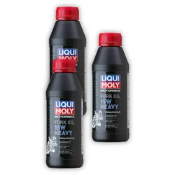 3x Gabelöl LIQUI MOLY 1524 Motorbike Fork Oil 15W heavy Stoßdämpfer 500 ml