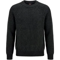 Rundhals-Pullover Kepler BOSS schwarz, 52