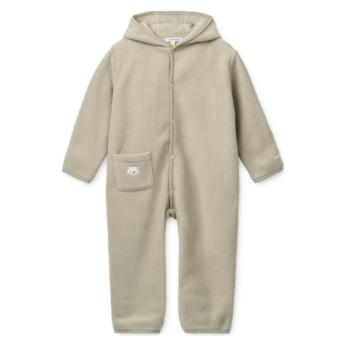 Liewood Theodore Baby Fleece Jumpsuit mist (1500) 68 LW20968-1500-68-CU