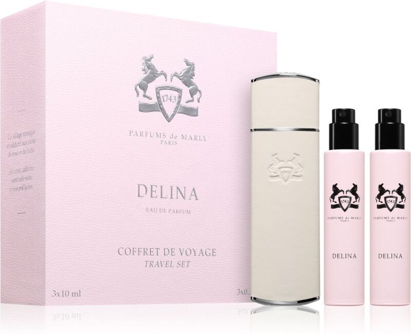 Parfums De Marly Delina Travel Set kit voyage avec étui pour femme