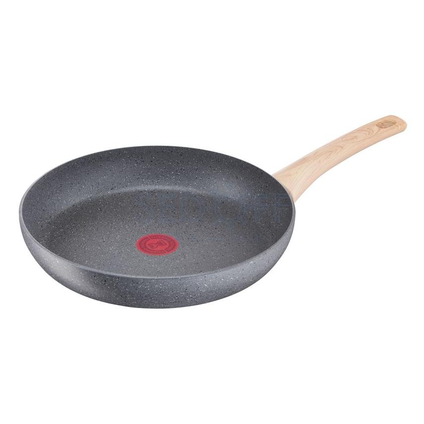 Tefal G2660672 P28 ML LOTUS NATURAL FORCE GRIS (Bratpfanne, Aluminium, 28 x 5.15 cm) (G2660672)