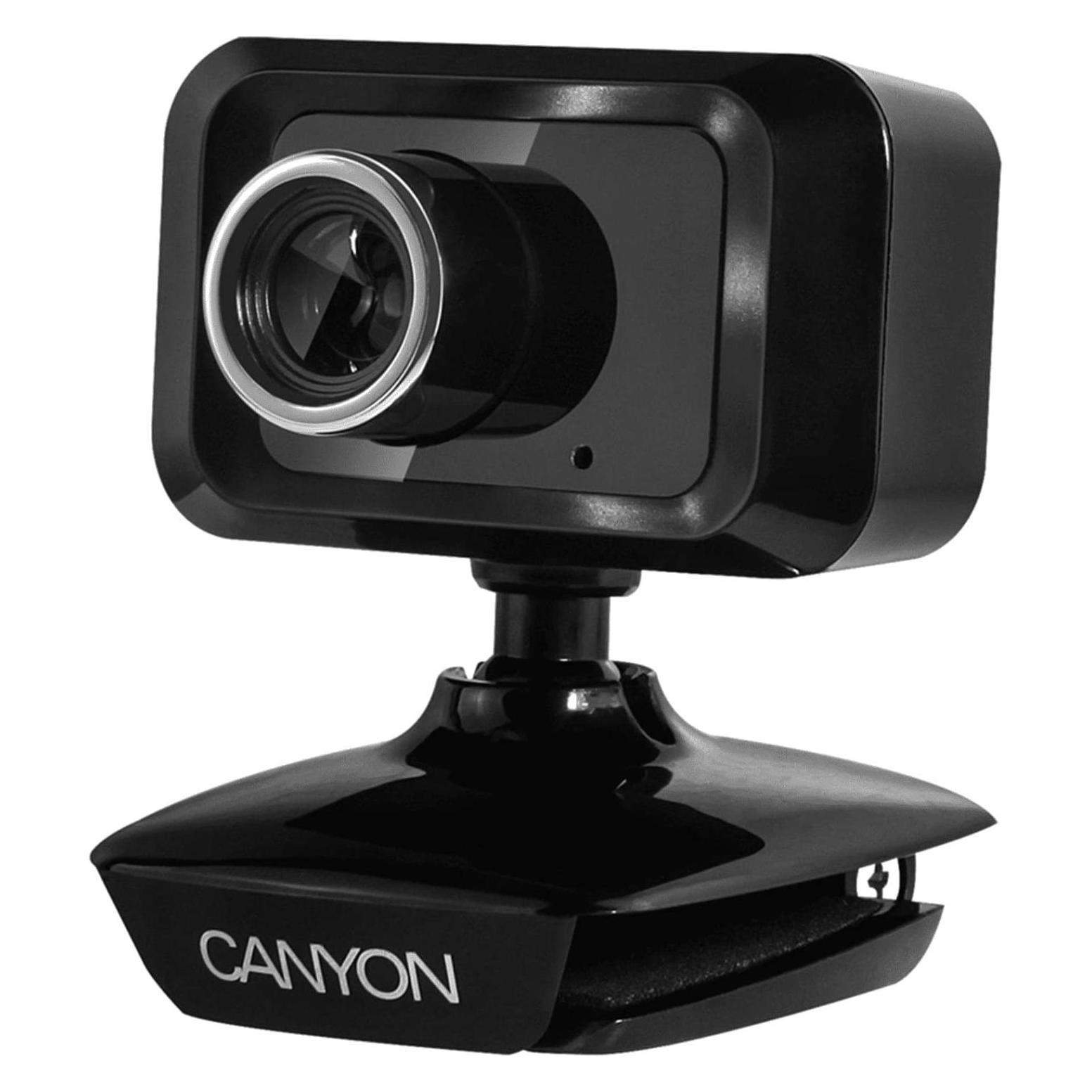 Canyon CNE-CWC1 - 1,3 MP - 1600 x 1200 Pixel - 30 fps - USB 2.0 - Schwarz - Clip / Stän (1.30 Mpx) (CNE-CWC1)