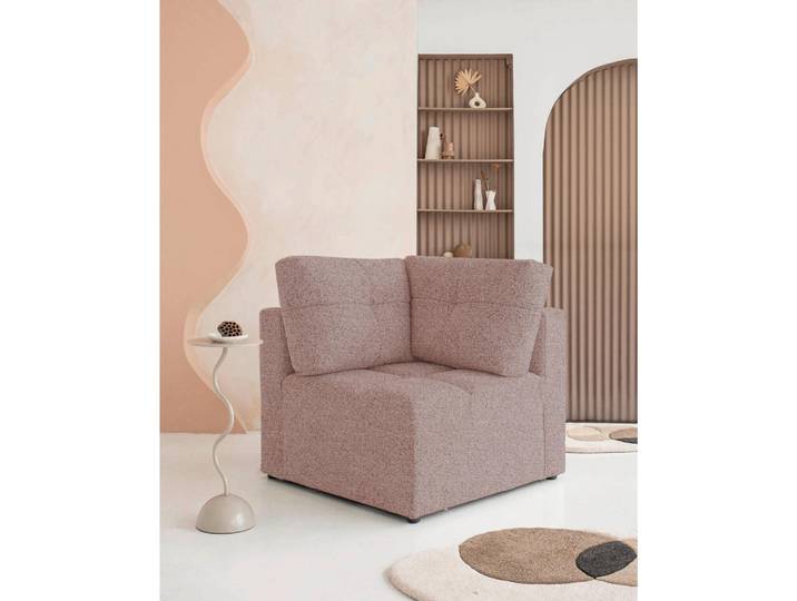 Mid.you Sofaelement, Rot, Kunststoff, 1-Sitzer, 91x94x91 cm, Made in EU, Wohnzimmer, Sofas & Couches, Sofas, Modulsofas