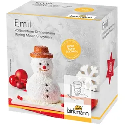 RBV Birkmann Vollbackform Emil der Schneemann - anthrazit