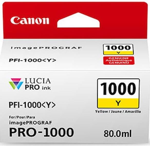 PFI-1000 yellow ink tank