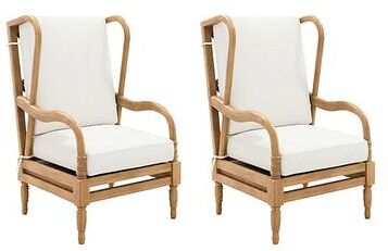 Set of 2 Ceylon Wingback Chair - Ballard Designs