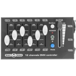 Mac Mah DMX-12, Lichtsteuerung