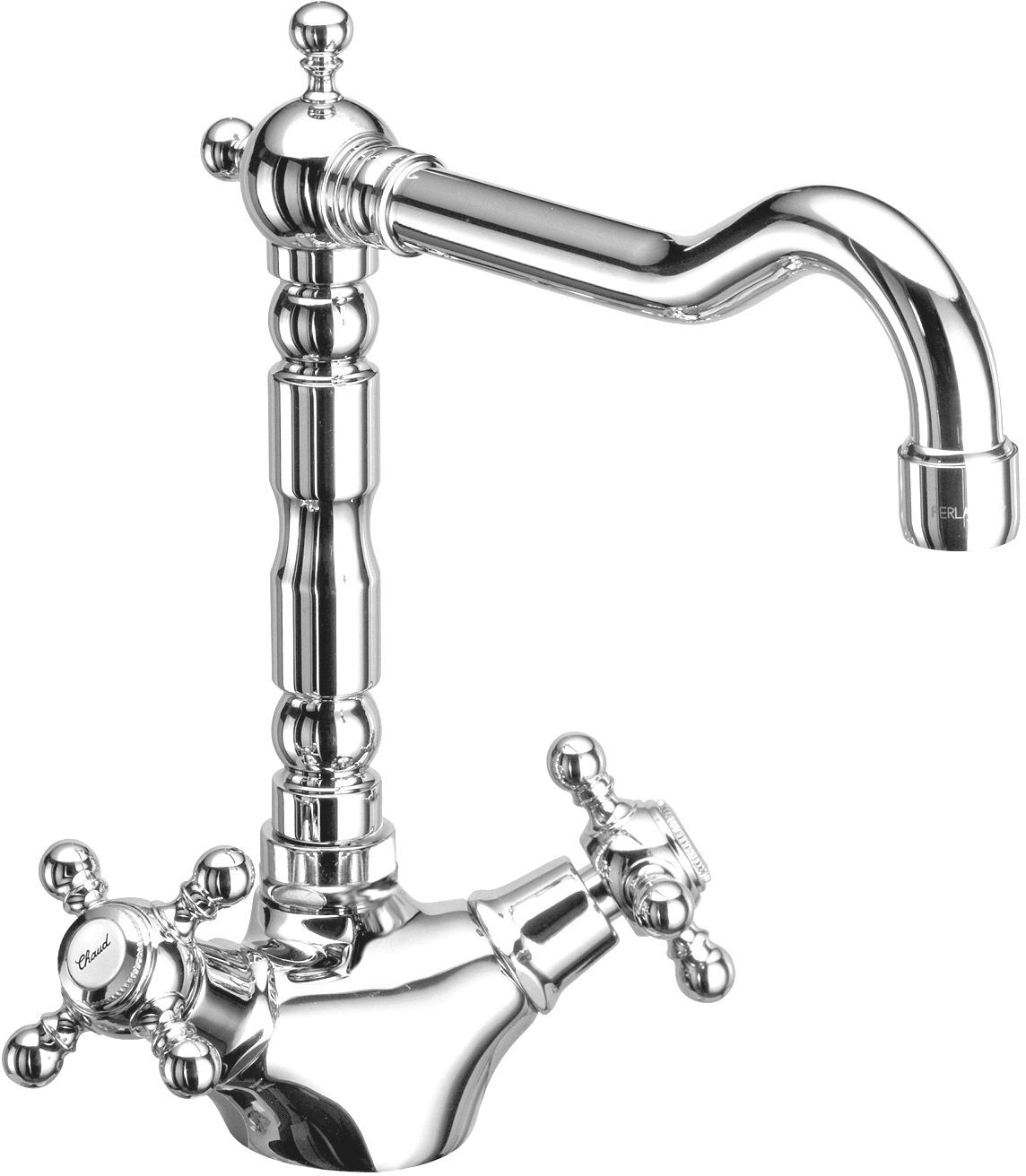 Herzbach Anais Classic mitigeur d' Anais Classic deux Herzbach 32.471000.2.05 bronze, bec pivotant
