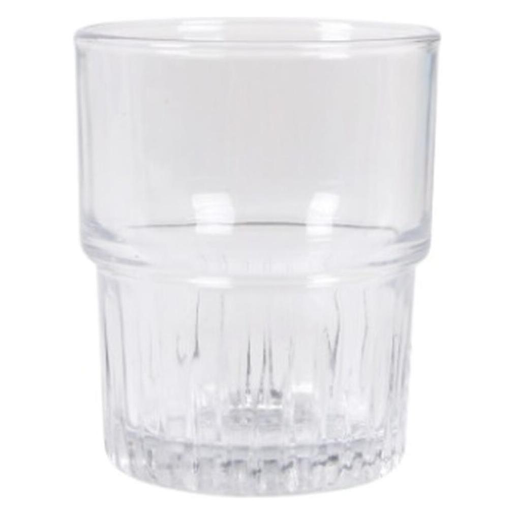 Duralex Glas Stacking 20 cl Ø7.1x8.6cm Haerdet glas,6 stk/pk (0.20 l, 6x) (3550190500394)