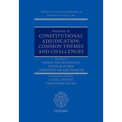 The Max Planck Handbooks in European Public Law, Gebundene Ausgabe von Armin (Director, Director, Max Planc Bogdandy, Oxford Academic,