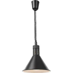 KBS Gastrotechnik Infrarot Heizlampe Schwarz inkl. Leuchtmittel