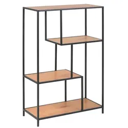Actona Regal Seaford Holzoptik Schwarz, Braun Schwarz / Eiche