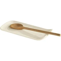 Emile Henry II Löffelablage, beige
