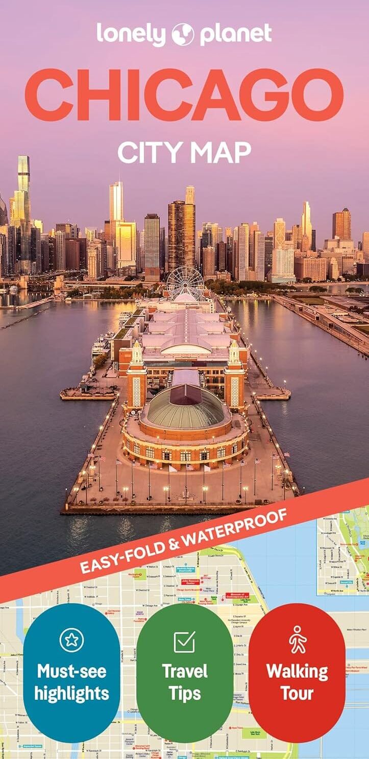 Lonely Planet EN Plan de ville (en anglais) - Chicago   Lonely Planet