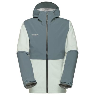 Mammut - Linard Guide Hardshell Hooded Jacket - Hardshelljacke Gr S grau