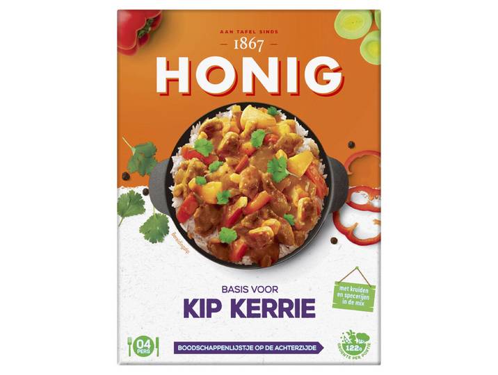 Honig Mix voor Kip Kerrie - 59 g