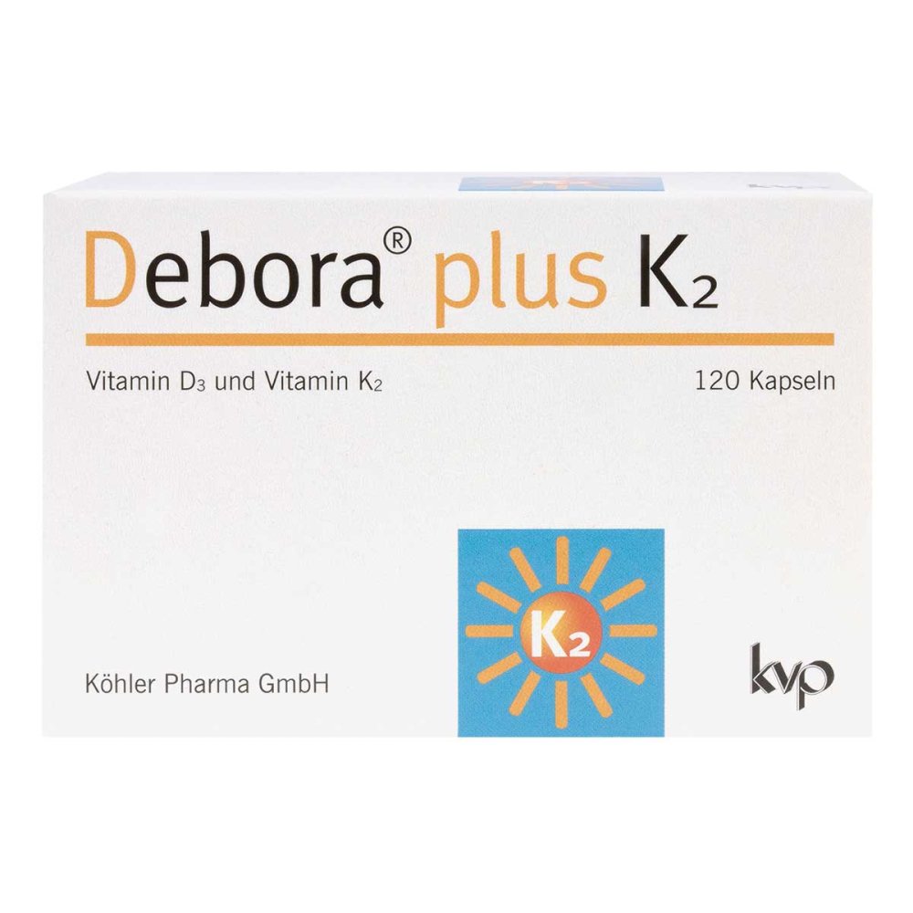 Köhler Pharma GmbH Debora plus K2 Kapseln 12510172