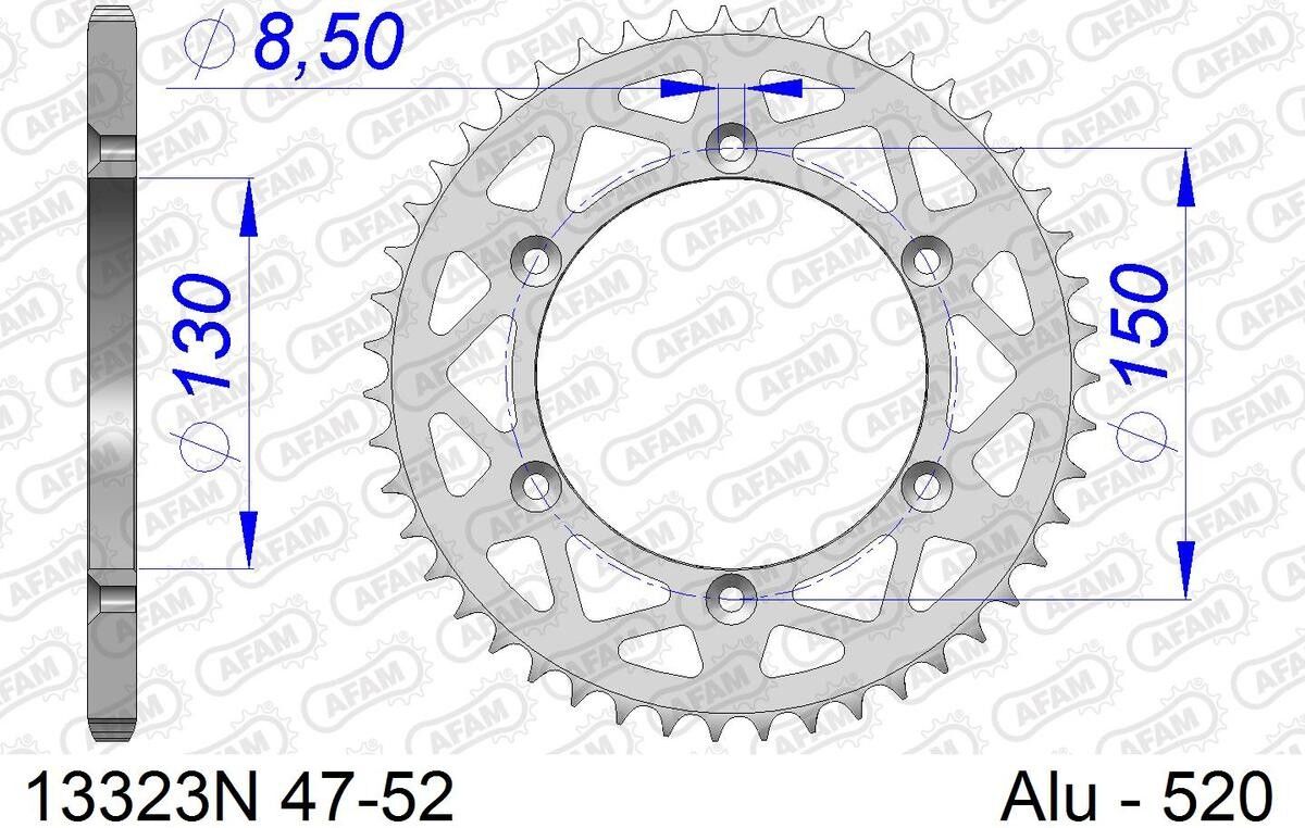 AFAM 13323N-47 Chain Sprocket