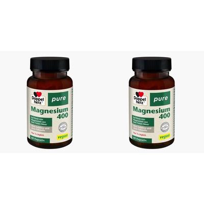 Doppelherz Magnesium 400 pure Kapseln 2x 2x60 St