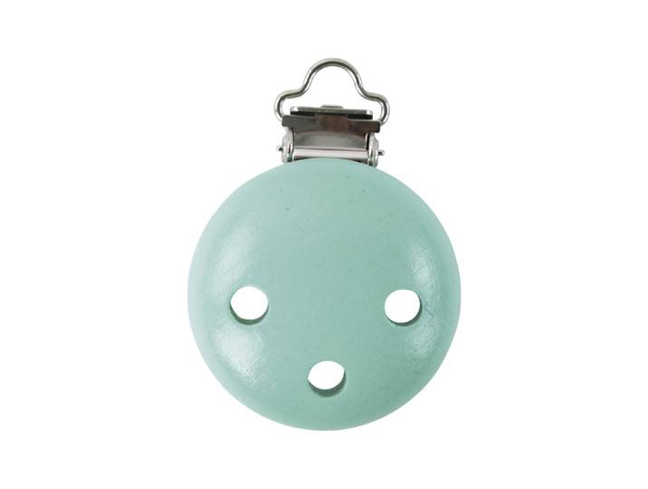 Rayher Holz-Clip Mintgrün 3.7 cm ⌀