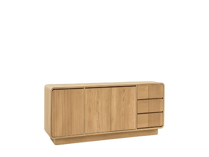 Buffet en teck beige L 180 cm