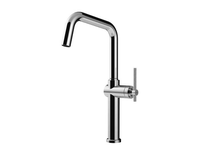 GESSI mitigeur robinet de cuisine 60650 HABITO Collection (Chrome - Métal)