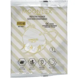 Moonlex Ffp2 Maske Ce2890 Einzeln Foliert 5-Lagig 1 ST