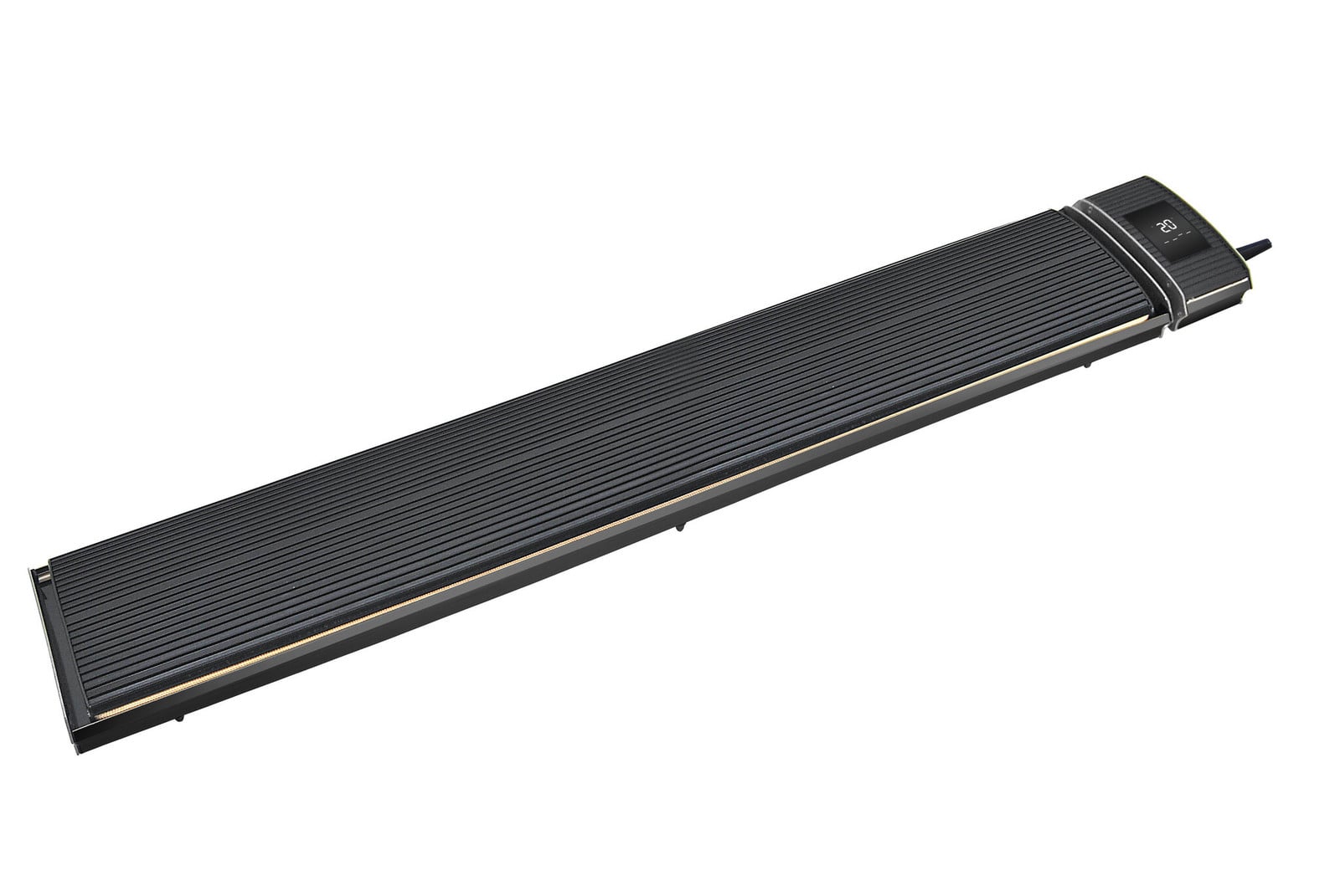 Quality Heating Infrarood terrasverwarmer - Zwart - 1800-2400W - Wand- en plafondmontage
