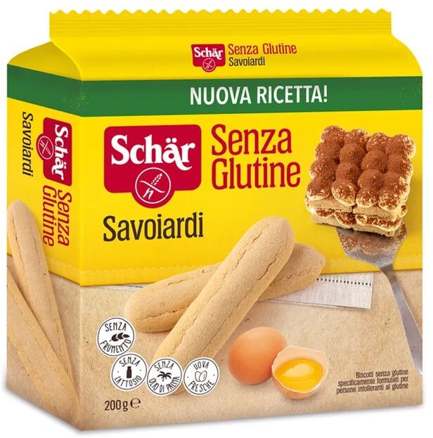 Schar SAVOIARDI BISCOITOS SEM GLÚTEN 200g