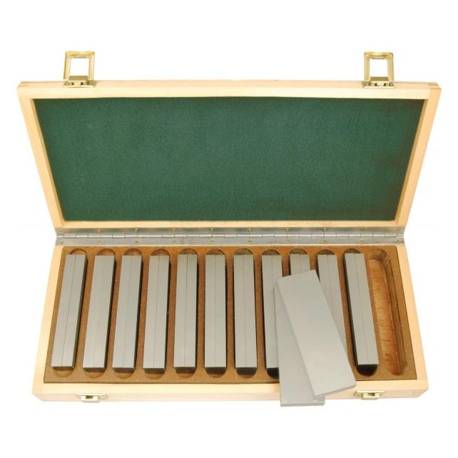 Elmag - Parallel-Unterlegplatten-Satz 24-teilig 120x10 mm (82790)