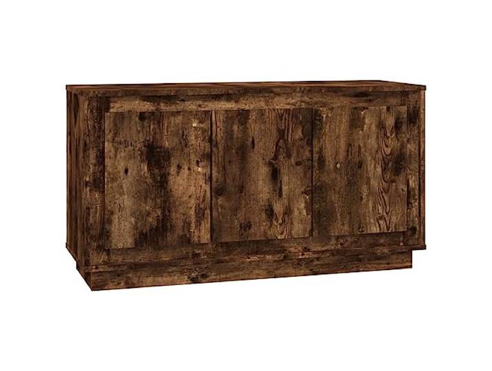 vidaXL Sideboard, Kommode mit viel Stauraum, Mehrzweckschrank Anrichte für Wohnzimmer, Schrank Beistellschrank, Modern, Räuchereiche Holzwerkstoff