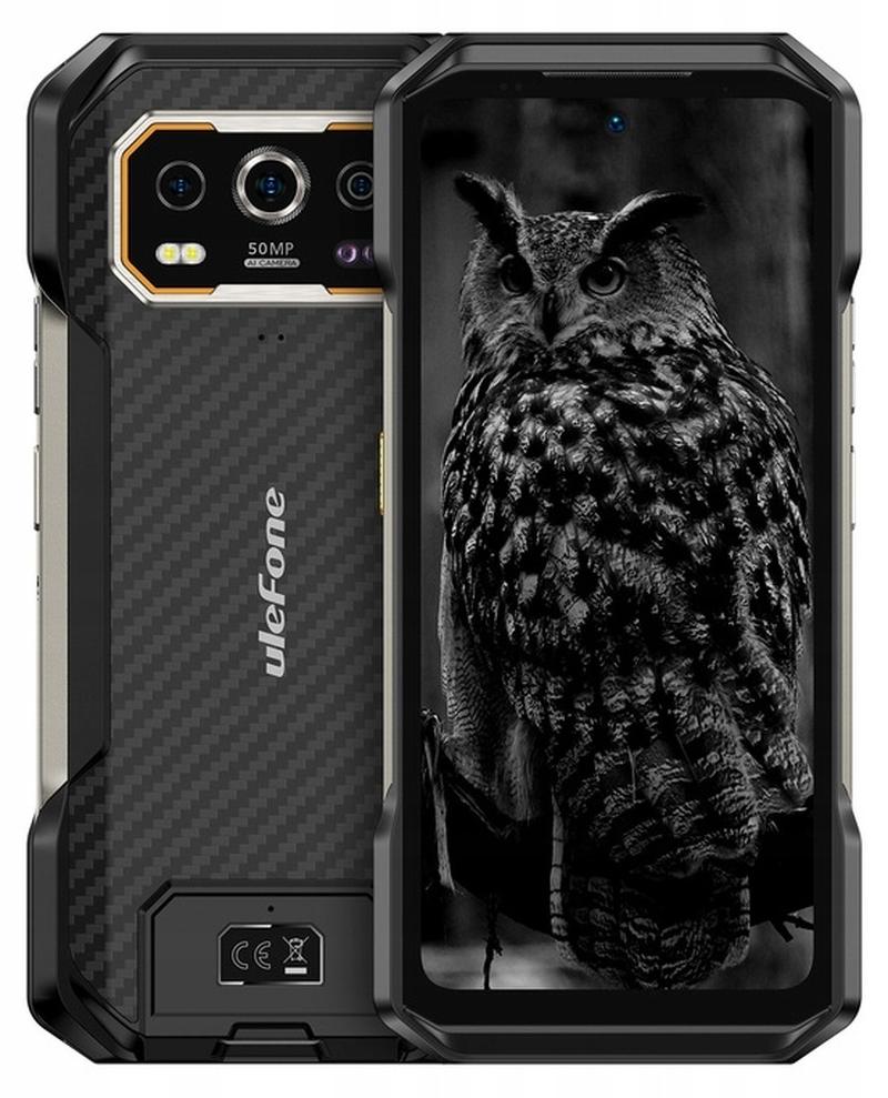 UleFone Armor 27 12/Czarny - Mobiltelefon