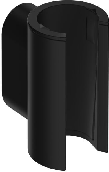 Hansgrohe Porter Fine Duschkopfhalterung 28885670 feste Halteposition, aus Metall, schwarz matt