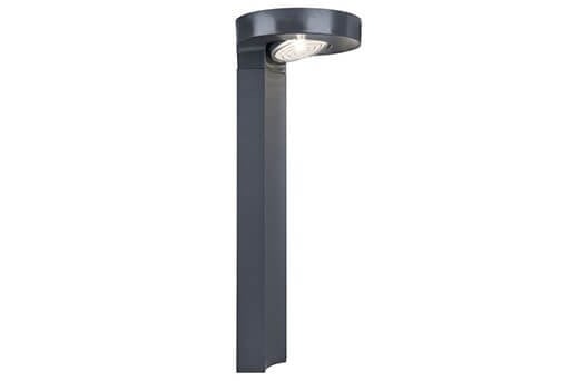 Lutec Diso Solar Tuinlamp - Antraciet - LED - Moderne Bolder voor Tuin en Terras