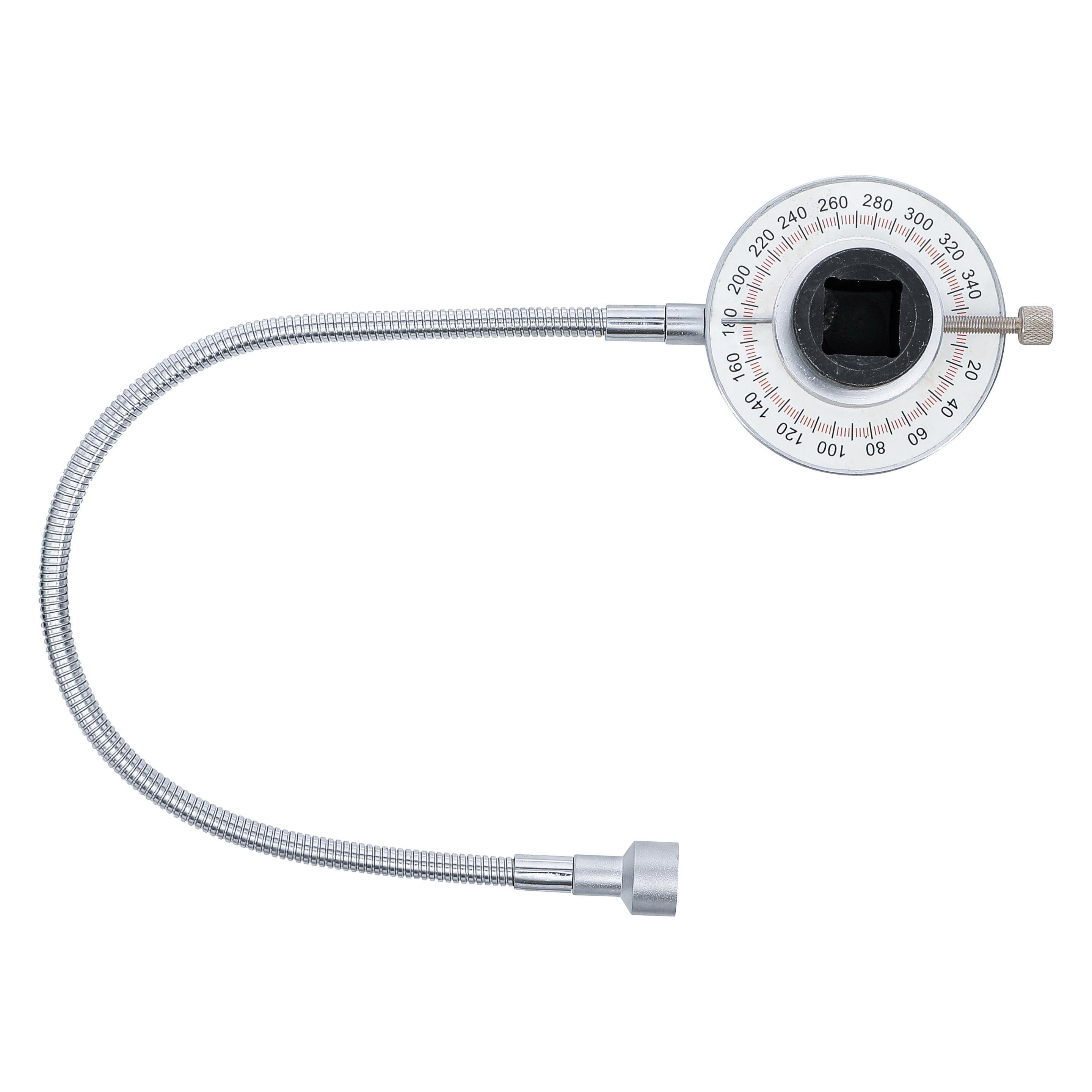 BGS Drehwinkel-Messgerät mit Magnetarm | Antrieb Innenvierkant 20 mm (3/4") (3/4") (8439)
