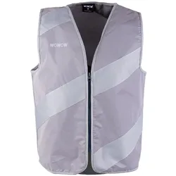 Wowow, Unisex, Velojacke, Reflexweste Roadie FR XL (XL), Grau, XL