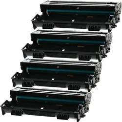 4 Kompatible Trommeln ersetzt Brother DR-6000 Multipack schwarz