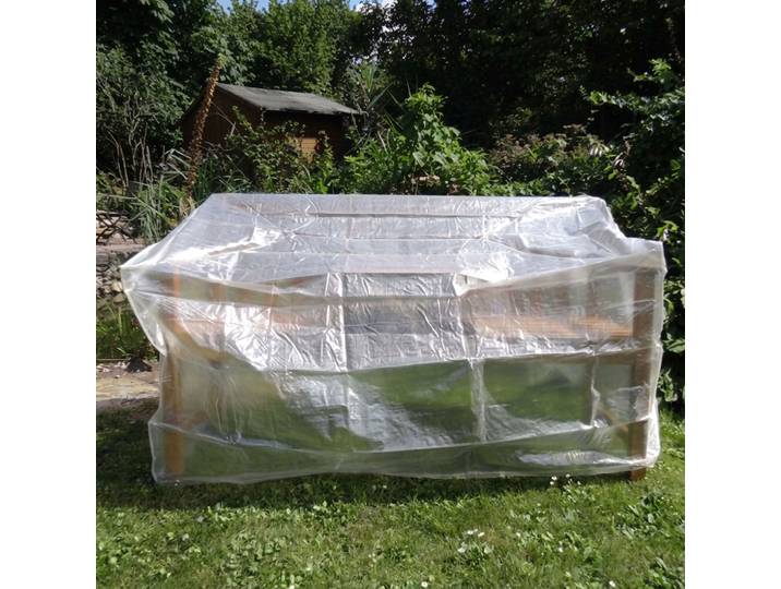 Schutzhaube für Gartenbänke, 160x80x75 cm