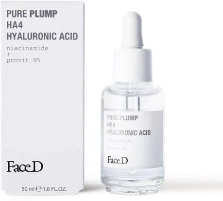 Faced Pure Plump Ha4 50ml Siero Acido Ialuronico Idratante Rimpolpante Viso